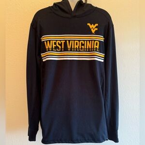 West Virginia Mountaineers Long Sleeve Hoody w/Spandex and Drawstring Bottom